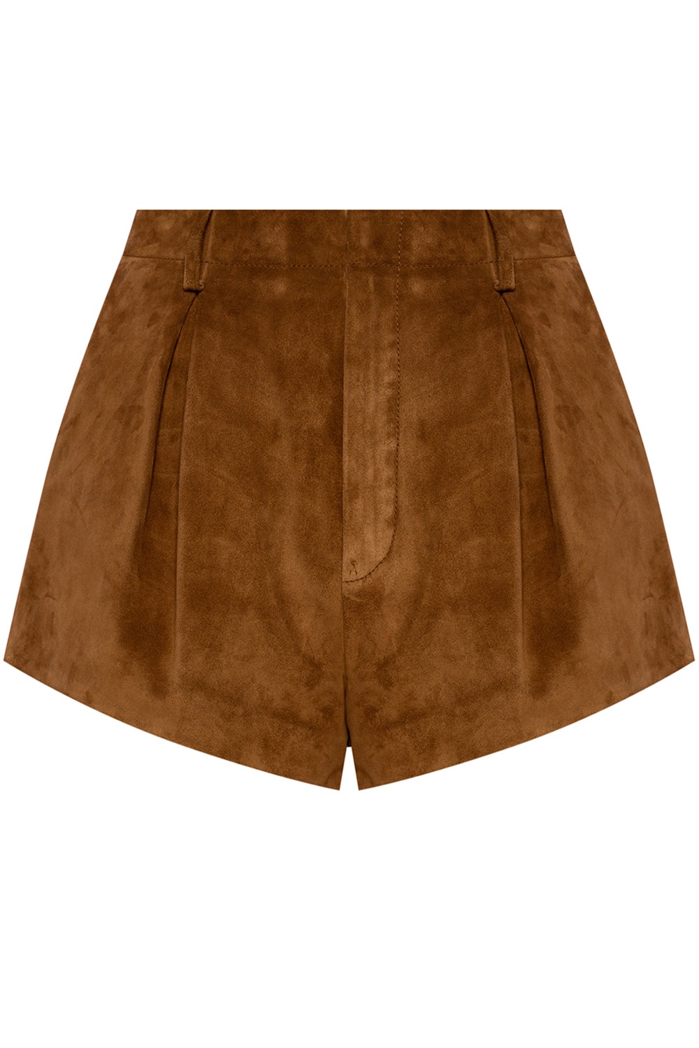 Saint Laurent Leather shorts